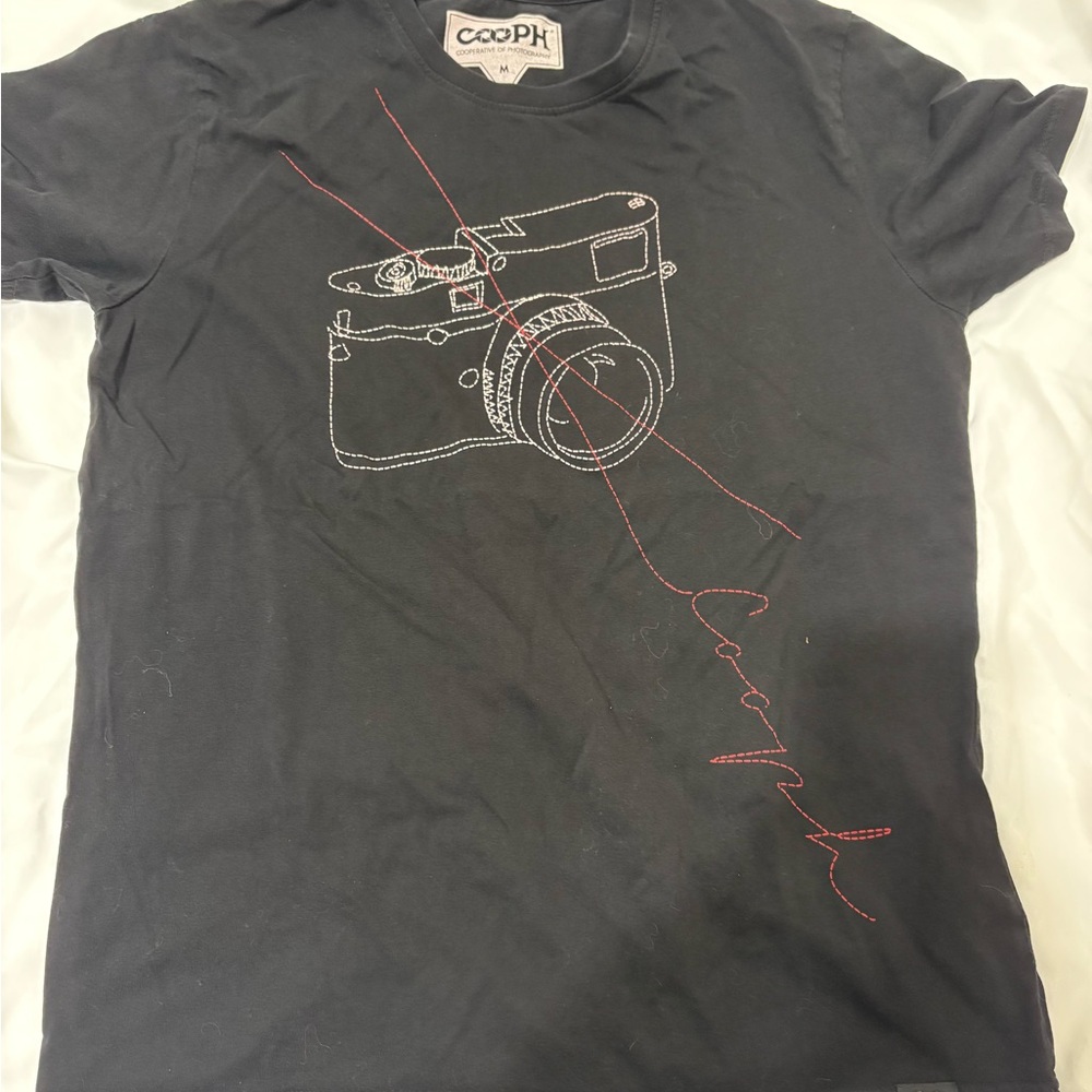 Cooph Black Graphic T-Shirt